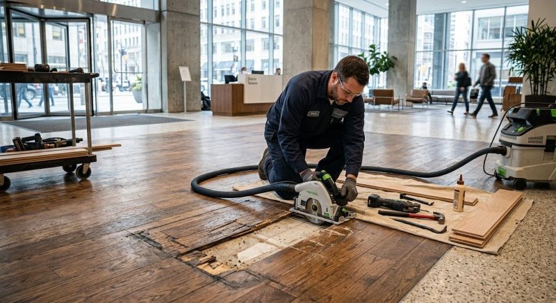 Our team working on Flooring Service projects in Selbyville, DE