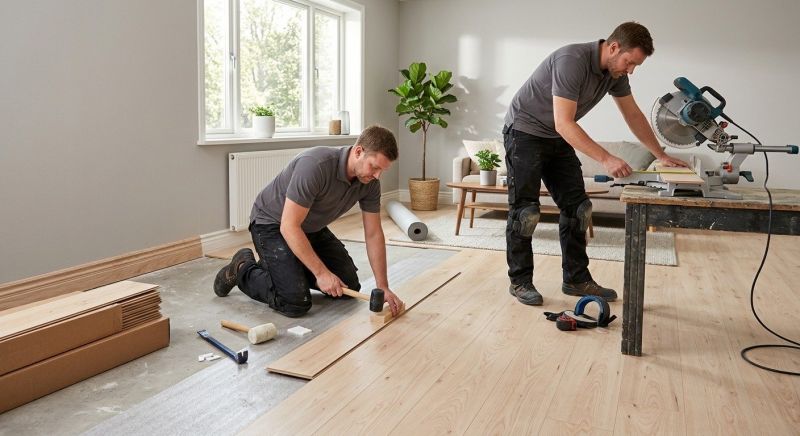 Laminate Floor Installation in Dagsboro, DE