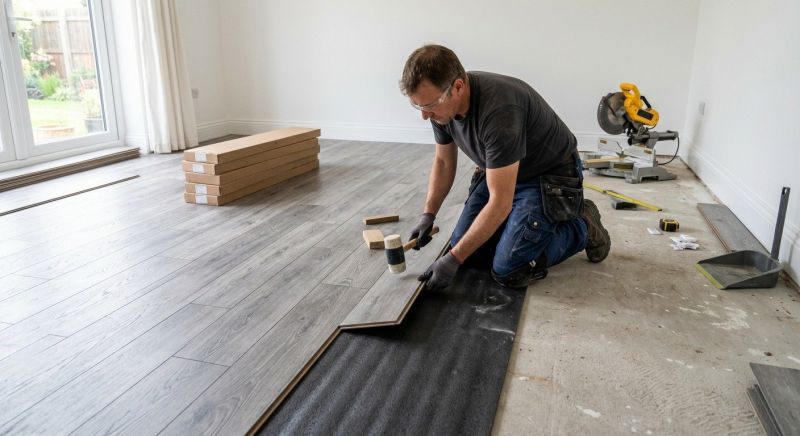 Laminate Floor Installation in Ocean View, DE