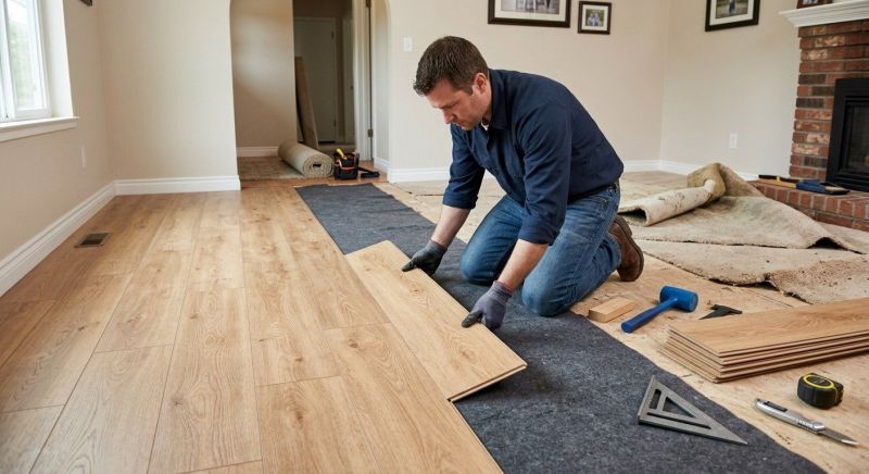 Laminate Floor Remodeling in Selbyville, DE