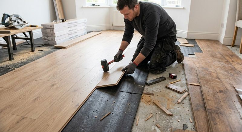 Laminate Floor Replacement in Ellendale, DE