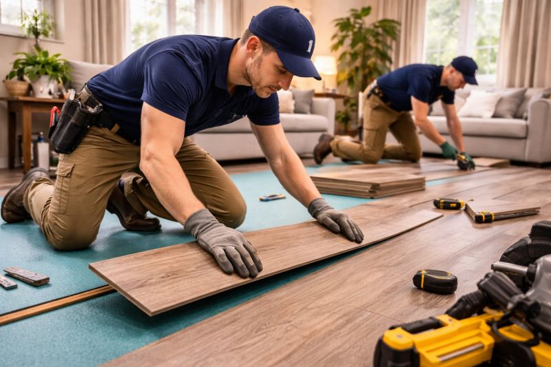 Laminate Floor Replacement in Laurel, DE