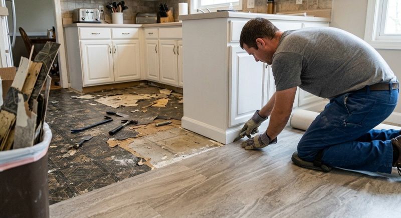 Linoleum Floor Installation in Frankford, DE