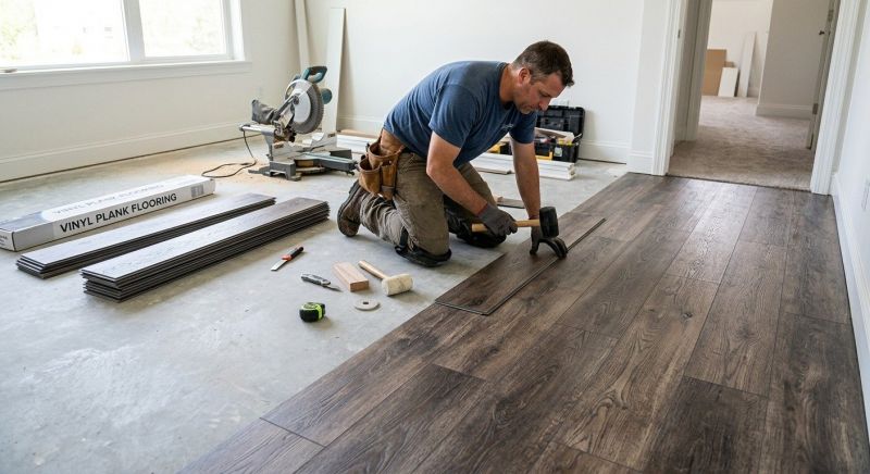 Linoleum Floor Installation in Ocean View, DE