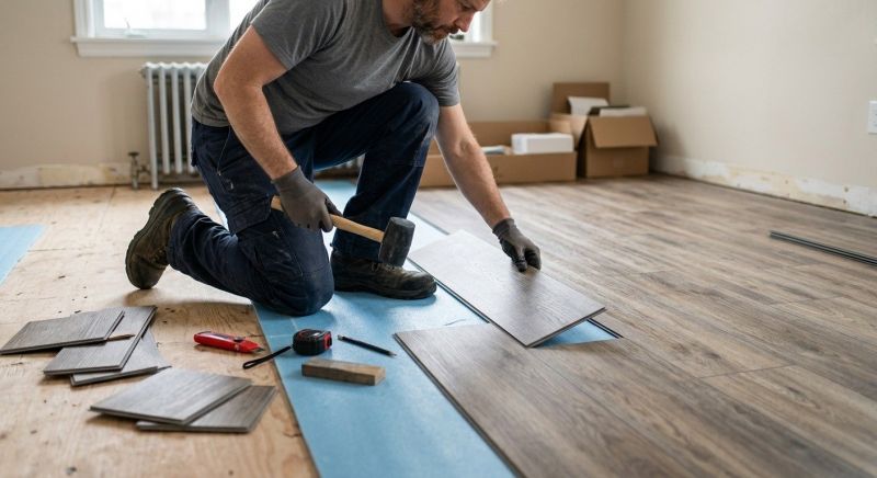 Linoleum Floor Installation in Parsonsburg, MD