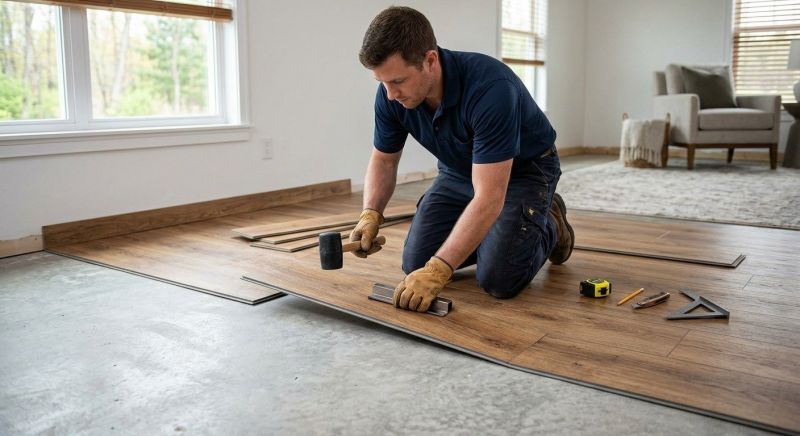 Luxury Vinyl Tile Installation in Parsonsburg, MD