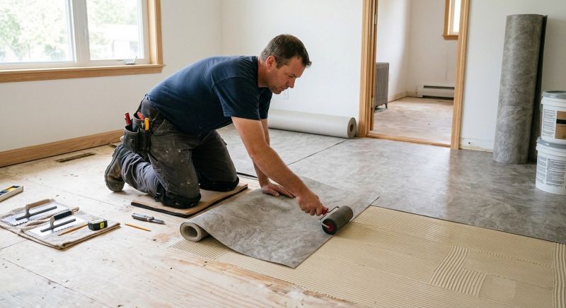 Sheet Flooring Installation in Milton, DE