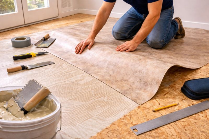 Sheet Vinyl Installation in Dagsboro, DE