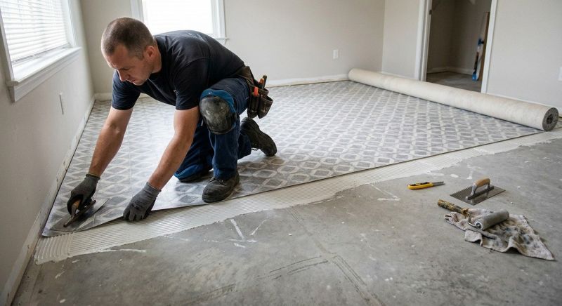 Sheet Vinyl Installation in Selbyville, DE