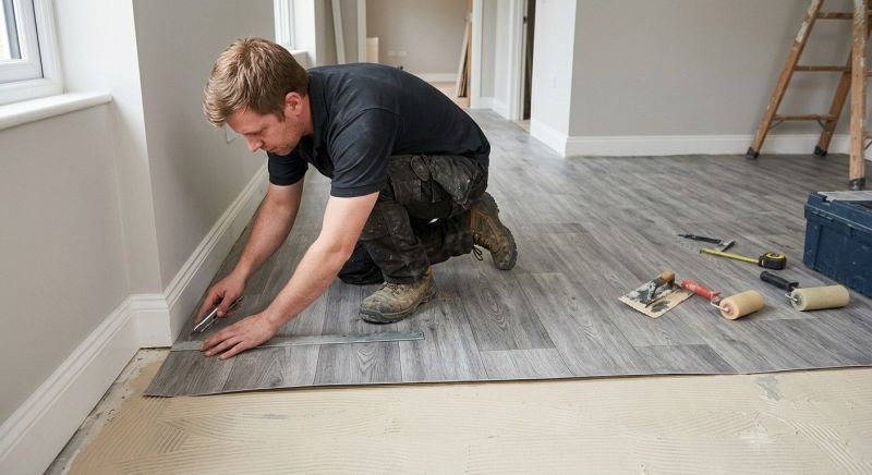 Sheet Vinyl Installation in Milton, DE