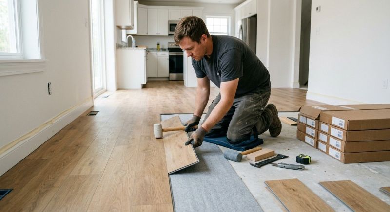 Vinyl Flooring Installation in Delmar, DE