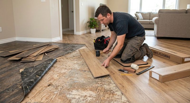 Vinyl Flooring Installation in Parsonsburg, MD